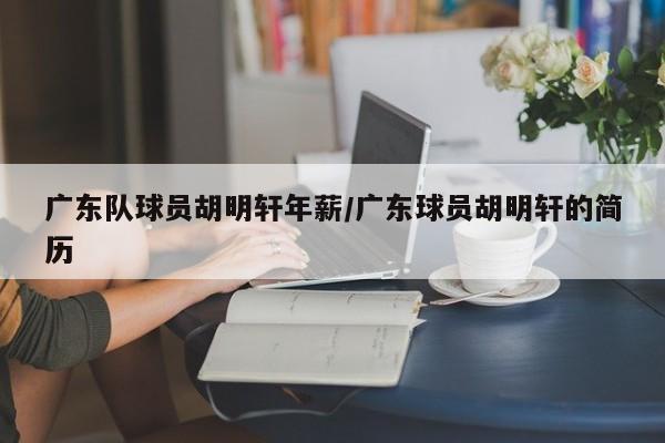 广东队球员胡明轩年薪/广东球员胡明轩的简历